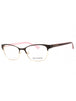 04IN 00 - MATTE BROWN / Clear demo lens
