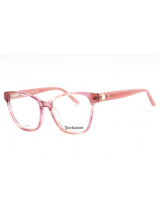 Juicy Couture JU 215 eyeglasses featuring a stylish, lightweight frame with signature branding on the temples.