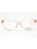 035J 00 - PINK/Clear demo lens