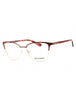 0LHF 00 - BURGUNDY / Clear demo lens