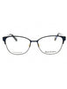 0U1F 00 - Blue Havana / clear demo lens