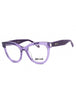 06LA - Shiny Transparent Purple / Clear demo lens