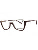 601 - BURGUNDY/Clear demo lens