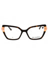 243 - DARK TORTOISE/ROSE/Clear demo lens