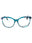 434 - BLUE/MARBLE BLUE/Clear demo lens