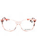 618 - ROSE/MARBLE ROSE/Clear demo lens