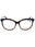 236 - TORTOISE/BLUE/Clear demo lens