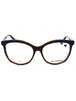 236 - TORTOISE/BLUE/Clear demo lens