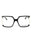 006 - BLACK/WHITE/clear demo lens