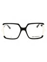 006 - BLACK/WHITE/clear demo lens