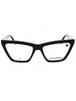001 - BLACK/clear demo lens