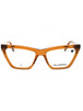 210 - LIGHT BROWN/clear demo lens