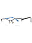 0F2G 00 - MT BL SLV/clear demo lens
