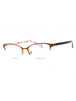 04IN 00 - MATTE BROWN/Clear demo lens