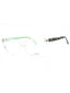 01ED 00 - GREEN/Clear demo lens