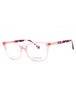 035J 00 - PINK/Clear demo lens