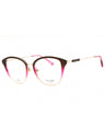 059I 00 - BRW SHD PINK/clear demo lens