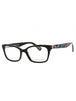 0INA 00 - Dmnfbr Black / Clear demo lens