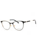 0RHL 00 - GOLD BLACK / Clear demo lens