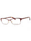 0AJH 00 - Matte Brick Havana/Clear demo lens