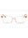 0733 00 - PEACH/Clear demo lens