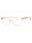 035J 00 - PINK/Clear demo lens