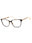 009Q 00 - BROWN / Clear demo lens