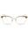 009Q 00 - BROWN / Clear demo lens