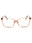 010A 00 - BEIGE / Clear demo lens