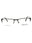 002 - matte black/clear demo lens