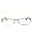 008 - shiny gunmetal/clear demo lens