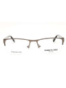 008 - shiny gunmetal/clear demo lens