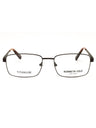 008 - shiny gunmetal/clear demo lens