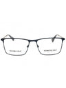 091 - matte blue/clear demo lens