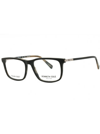 Kenneth Cole New York KC0359 dark green eyeglasses with clear demo lenses, 56mm size.
