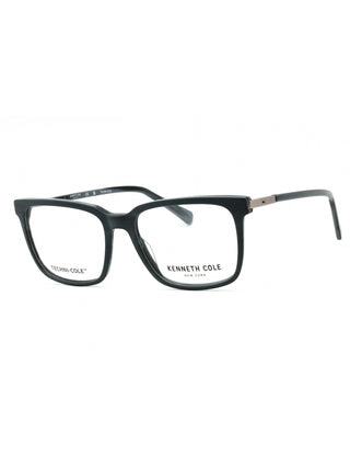 Kenneth Cole New York KC0360 blue eyeglasses with clear demo lenses, 54mm.