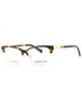 052 - dark havana/clear demo lens