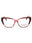 069 - shiny bordeaux/clear demo lens