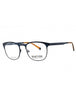091 - matte blue/clear demo lens