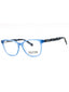 090 - shiny blue/clear demo lens