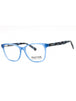090 - shiny blue/clear demo lens