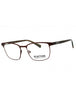 049 - matte dark brown/clear demo lens