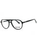 001 - shiny black/clear demo lens