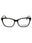 001 - shiny black/clear demo lens