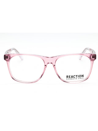 Kenneth Cole Reaction KC0952 eyeglasses featuring a sleek, lightweight black rectangular frame for a modern look.