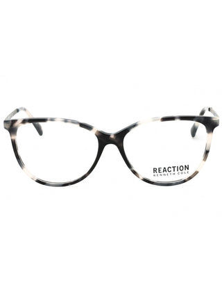 Kenneth Cole Reaction KC0955 oval eyeglasses with a sleek black frame.