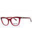 069 - shiny bordeaux/clear demo lens