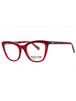 069 - shiny bordeaux/clear demo lens