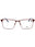 601 - MATTE BURGUNDY/clear demo lens
