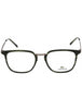 220 - Havana/striped Green / Clear Lens